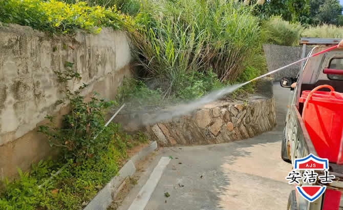 永嘉道路堤坝白蚁防治